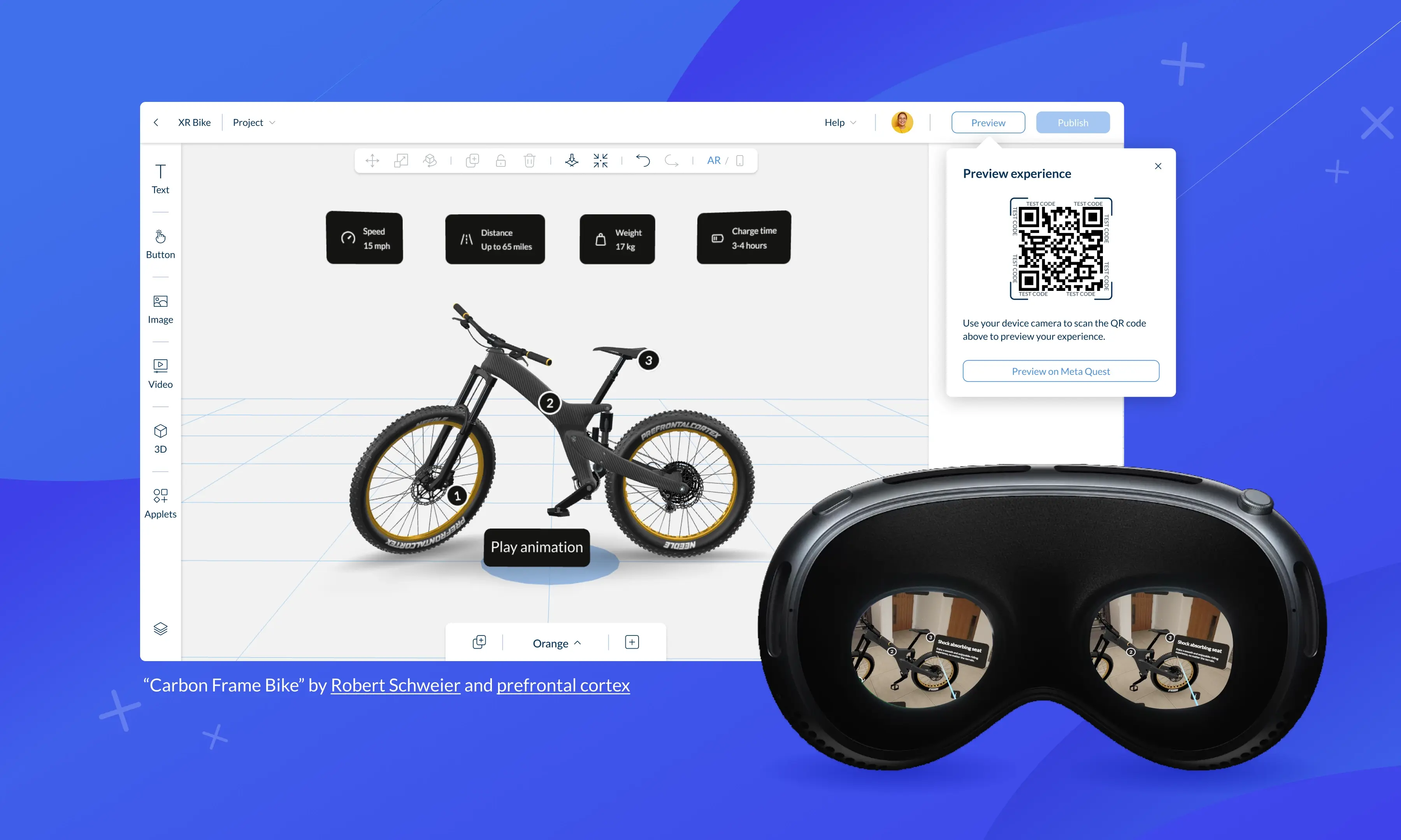Headset support and new animation possibilities in Designer
